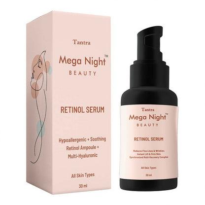 Mega Night Beauty Face Serum for soother and healthy skin 30ml