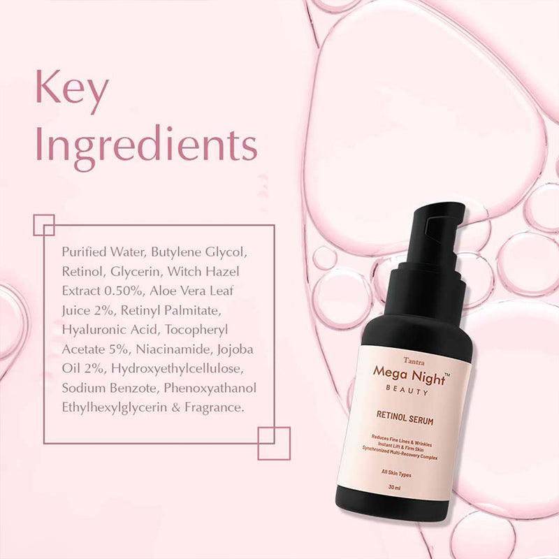 Mega Night Beauty Face Serum for soother and healthy skin 30ml