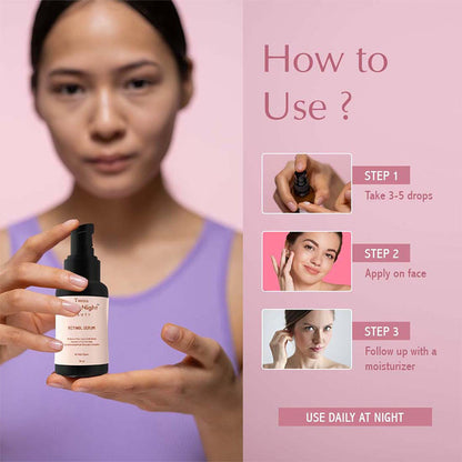 Mega Night Beauty Face Serum for soother and healthy skin 30ml