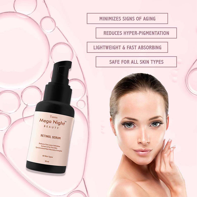 Mega Night Beauty Face Serum for soother and healthy skin 30ml