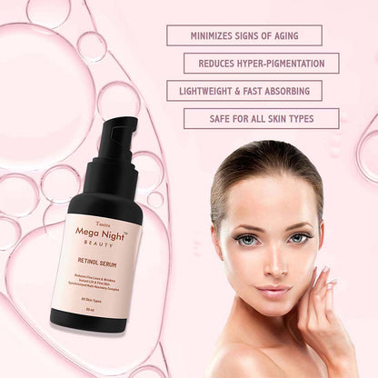 Mega Night Beauty Face Serum for soother and healthy skin 30ml
