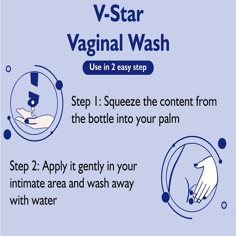 V-Star Vaginal Wash For Women 100 ml