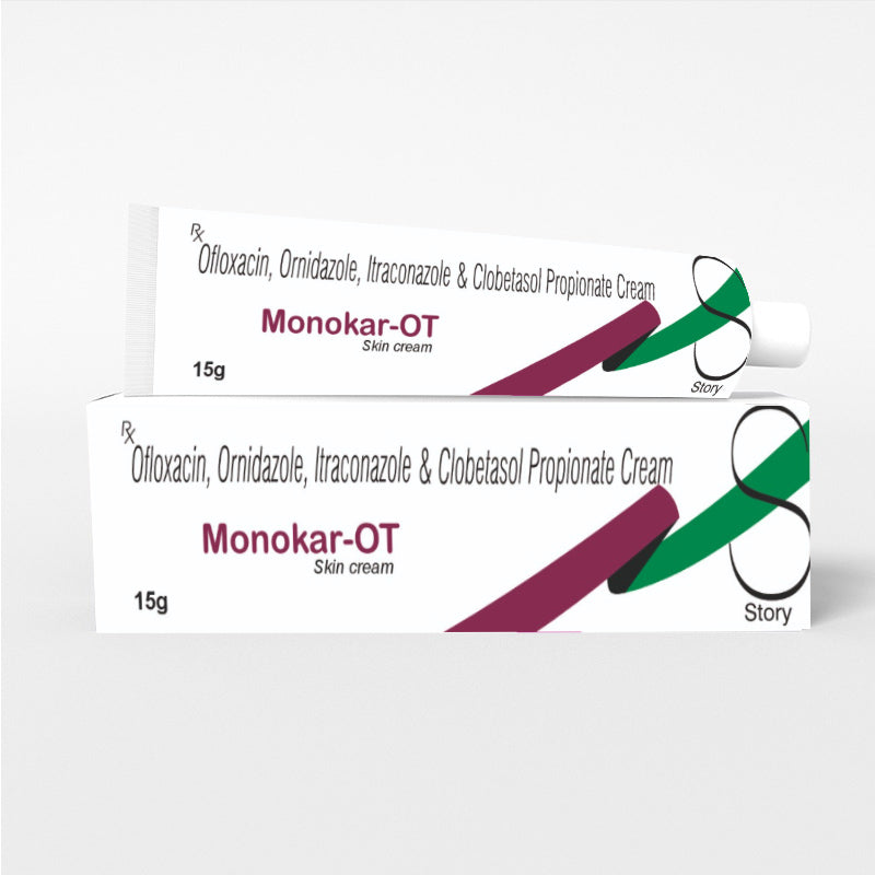 Ofloxacin, Ornidazole, Itraconazole & Clobetasol Propionate Cream